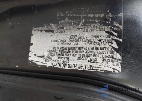 2011 Ford Crown Victoria Police Interceptor from USA, damaged, VIN 2FABP7BV7BX124377